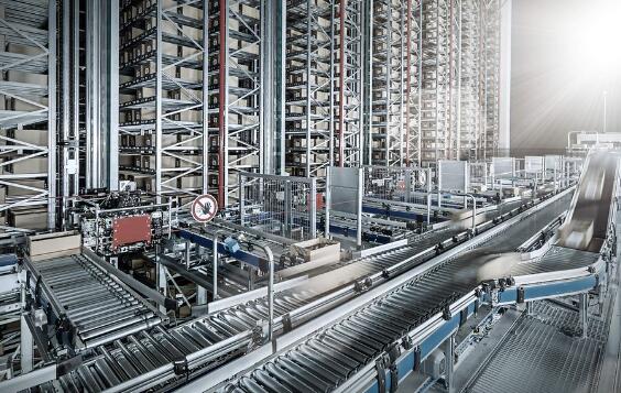 转弯轨道堆垛机立体库